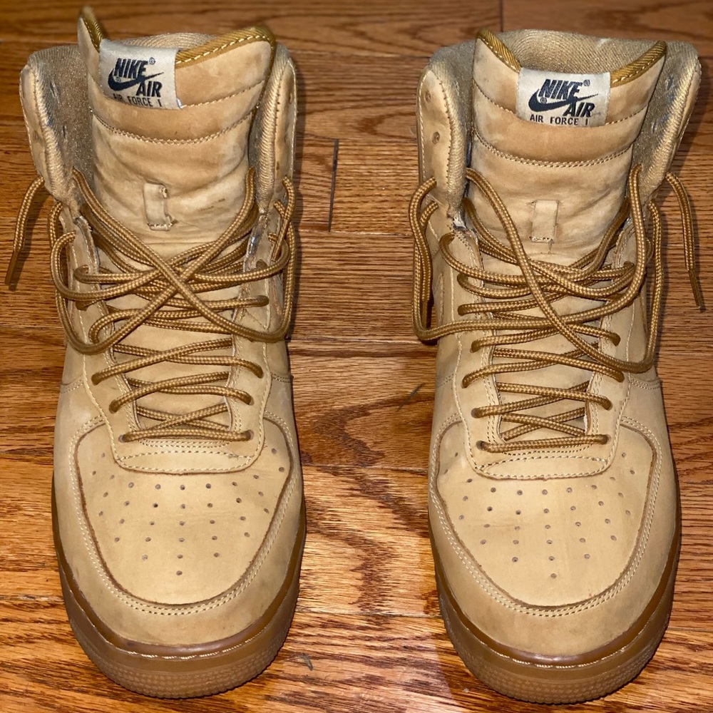 {SOLD} Wheat Nike Air Force One High